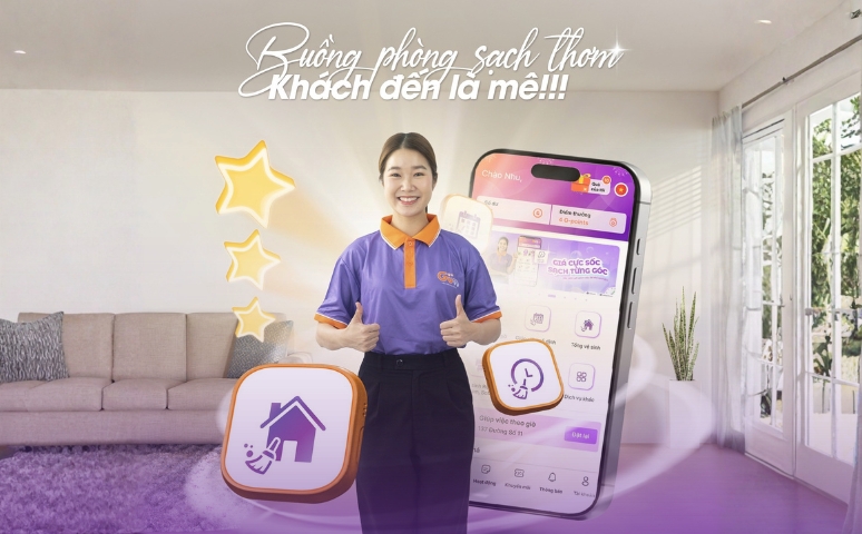 Dọn dẹp buồng phòng