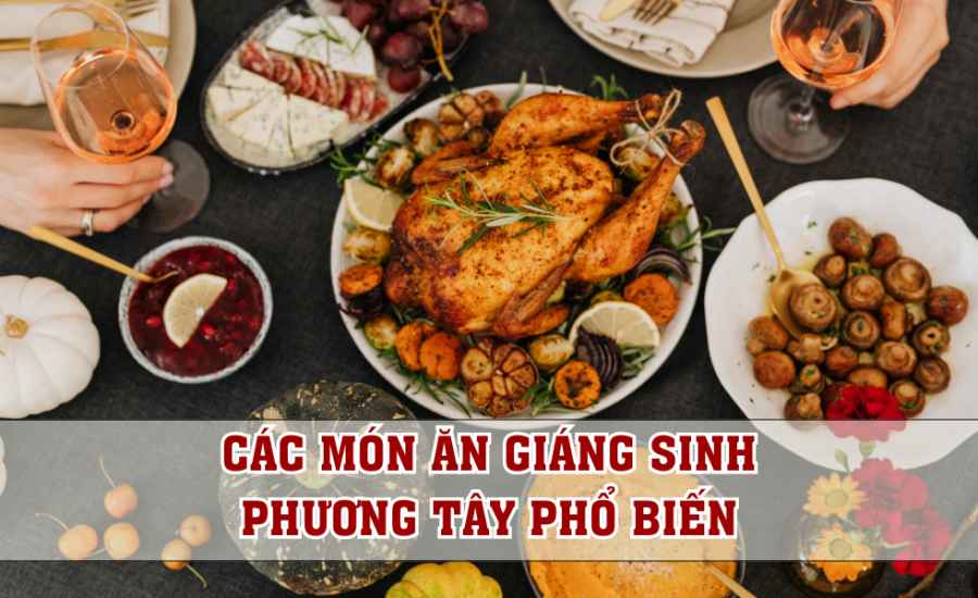 các món ăn giáng sinh phương Tây