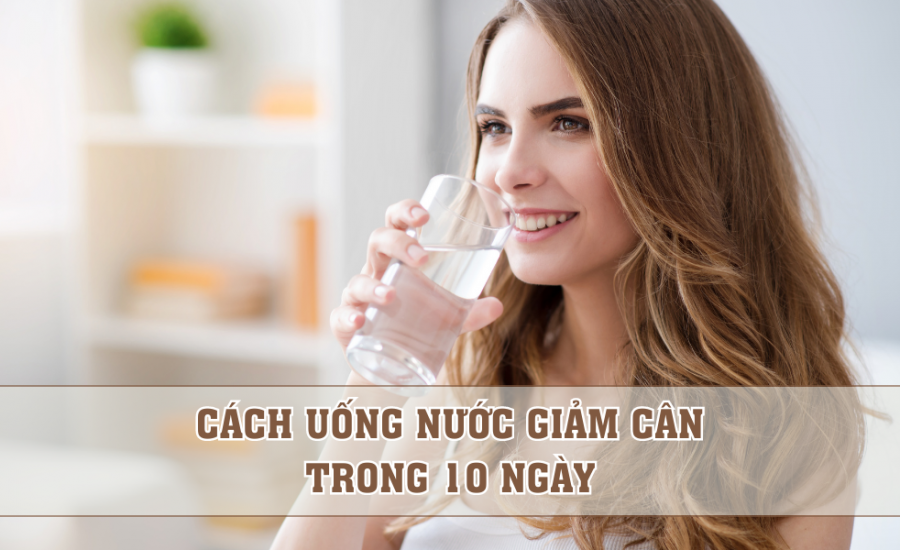 uong nuoc giam can