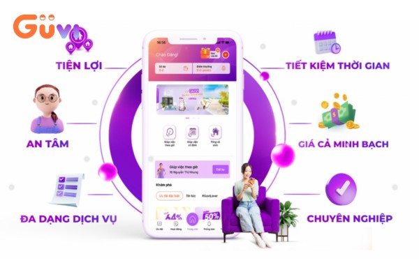 chất lượng khi thuê dịch vụ của Guvi