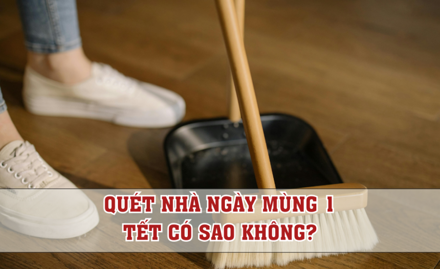 Một trong những kiêng kỵ trong dịp Tết mà nhiều người thường tuân thủ là việc quét nhà vào ngày Mùng 1.