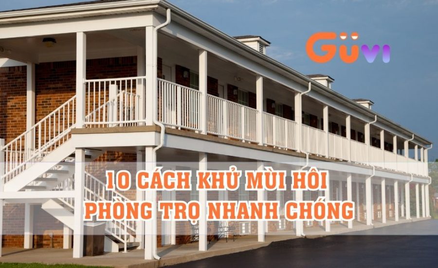 cách khử mùi hôi phòng trọ