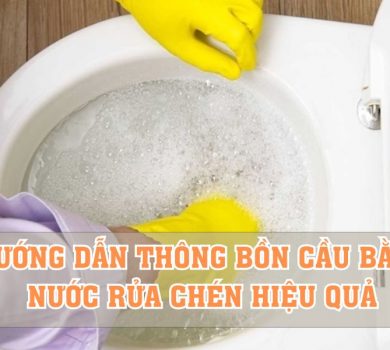 thong bon cau bang nuoc rua chen