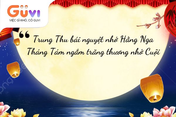 Câu đối ngày Trung thu